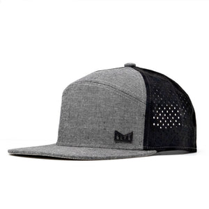 Trenches Performance Snapback Hat-Grey/Black