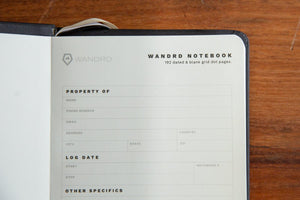 WANDRD Notebook-Yellow