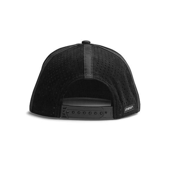 Amphibian Waterproof Performance Snapback Hat-Black