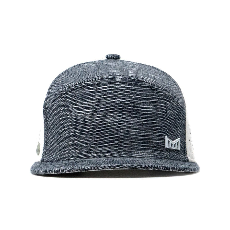 Trenches Performance Snapback Hat-Grey/White